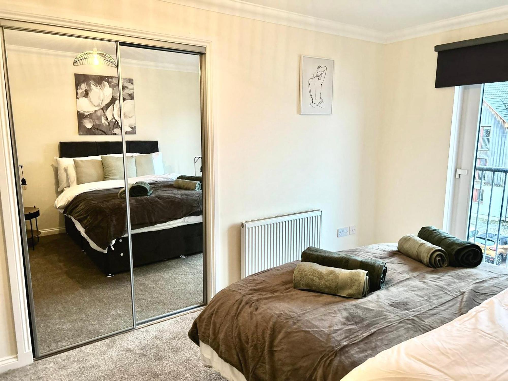 Central Cosy Riverview Apartment 2 Bed, 2 Bath, Free Parking / Wifi Inverness Eksteriør bilde